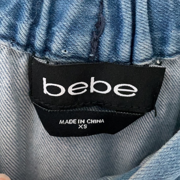 BEBE off the shoulder Top XS - Picture 2 of 3